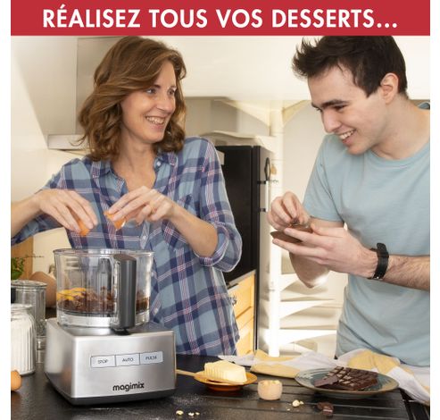 Cuisine Système 5200 XL Premium Rouge  Magimix