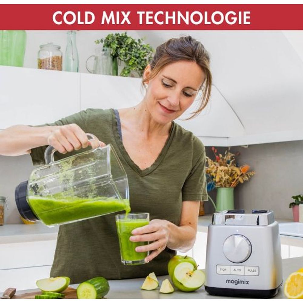 Magimix Blender Power Blender 5XL Chroom