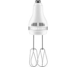 5KHM5110 Classic Handmixer met 5 snelheden Wit KitchenAid