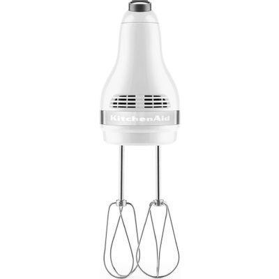 5KHM5110 Classic Handmixer met 5 snelheden Wit  KitchenAid