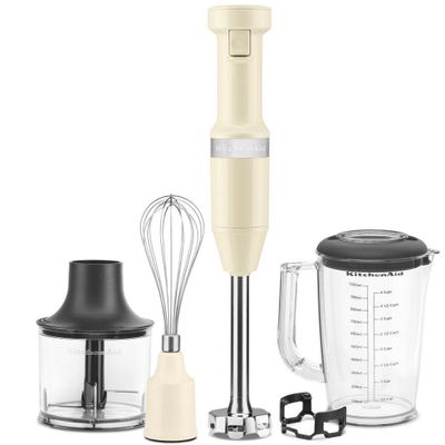 5KHBV83 Staafmixer met accessoires Amandelwit KitchenAid