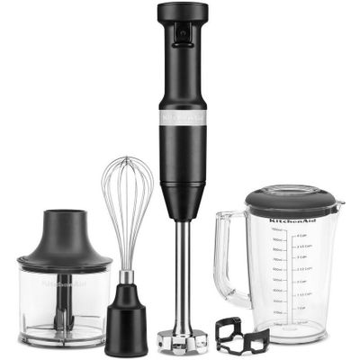 5KHBV83 Staafmixer met accessoires Mat zwart KitchenAid