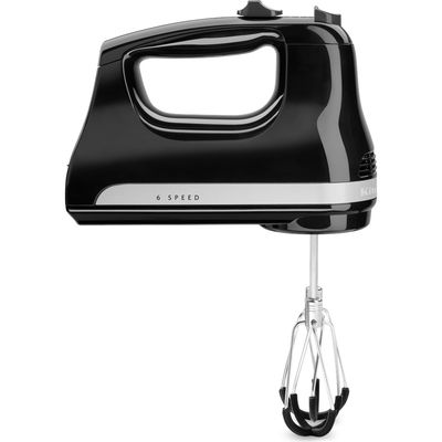 5KHM6118 Handmixer met 6 snelheden en klopper met flexibele rand Onyx Zwart KitchenAid