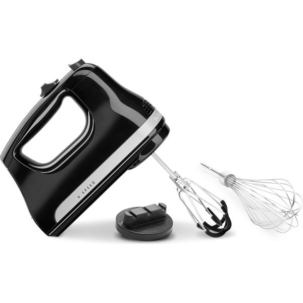 5KHM6118 Handmixer met 6 snelheden en klopper met flexibele rand Onyx Zwart 