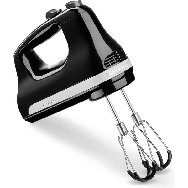 5KHM6118 Handmixer met 6 snelheden en klopper met flexibele rand Onyx Zwart 