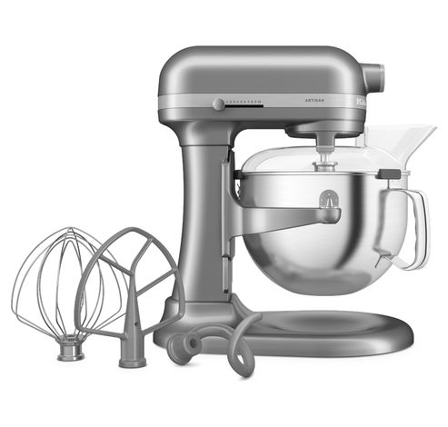 5KSM60SPX Batteur sur socle Artisan avec bol réglable en hauteur 5,6L Contour Argent  KitchenAid