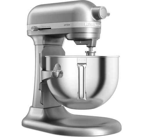 5KSM60SPX Batteur sur socle Artisan avec bol réglable en hauteur 5,6L Contour Argent  KitchenAid