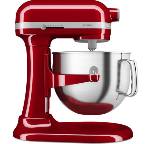 5KSM70SHX Batteur sur socle Artisan avec bol réglable en hauteur 6,6L Rouge Empire  KitchenAid