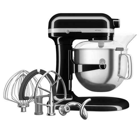 5KSM70SHX Batteur sur socle Artisan avec bol réglable en hauteur 6,6 L Noir Onyx  KitchenAid