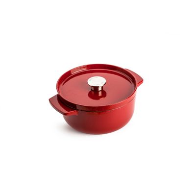 Cast Iron stoofpot 26cm Empire Red  KitchenAid