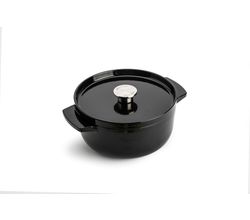 Cast Iron stoofpot 22cm Onyx Black KitchenAid