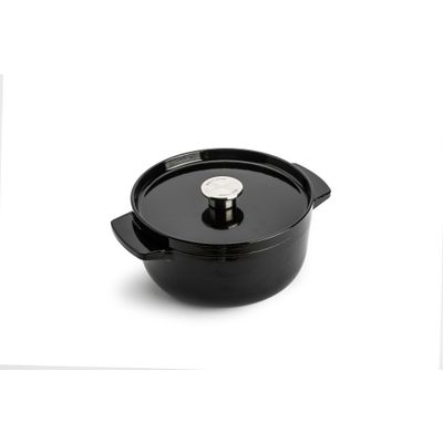 Cast Iron stoofpot 22cm Onyx Black  KitchenAid