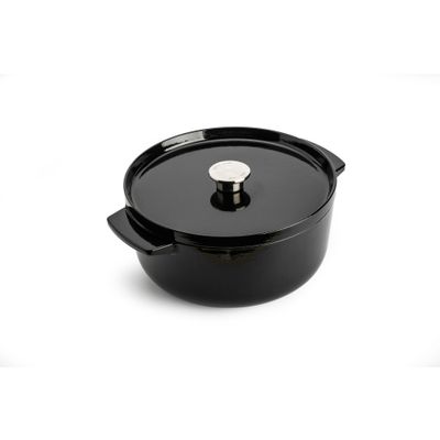 Cast Iron stoofpot 26cm Onyx Black  KitchenAid