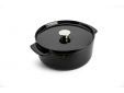 Cast Iron stoofpot 26cm Onyx Black