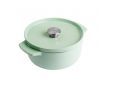 Cast Iron stoofpot Pistachio 22cm