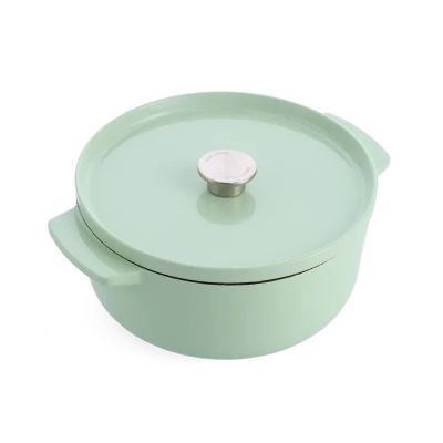 Cast Iron stoofpot Pistachio 26cm  KitchenAid