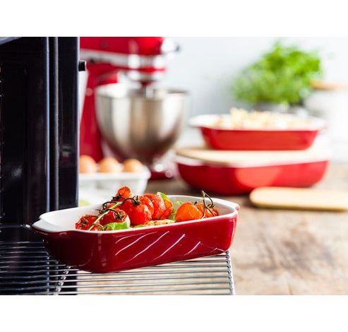 Kleine ovenschaal met deksel Empire Red  KitchenAid