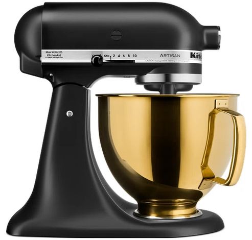 Robot de cuisine Artisan à tête inclinable 4,8L Noir mat  KitchenAid