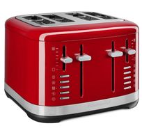 4 Slices Metal Toaster EMPIRE RED 