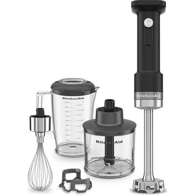 Go Draadloze staafmixer plus accessoires zonder batterij Black KitchenAid