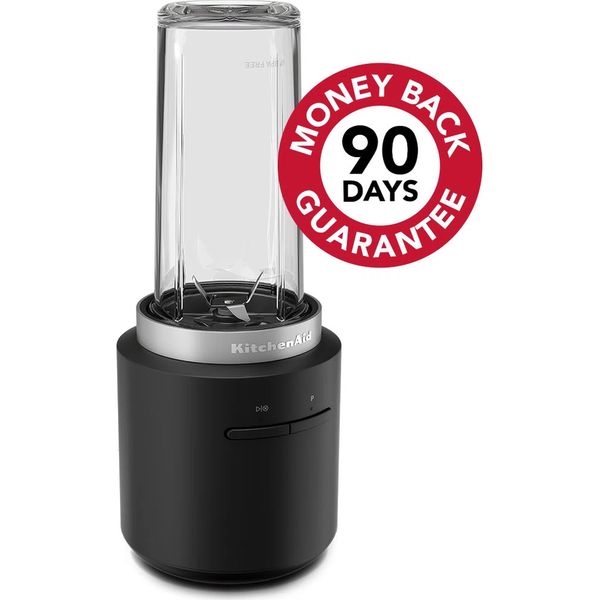 KitchenAid Go Draadloze persoonlijke blender zonder batterij Black