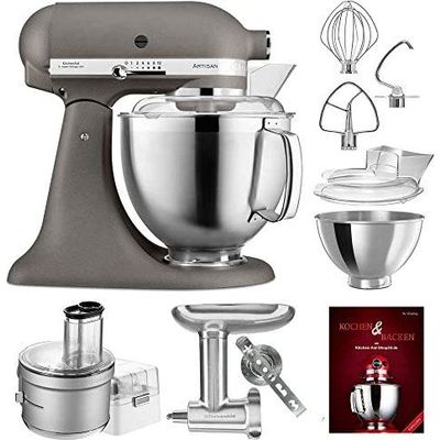 Robot Pâtissier à tête inclinable 4,8 L Imperial Grey  KitchenAid