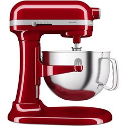 KitchenAid 5KSM60SPX Batteur sur socle Artisan avec bol réglable en hauteur 5,6L Rouge impérial 