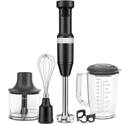 5KHBV83 Mixeur plongeant avec accessoires Noir mat  KitchenAid