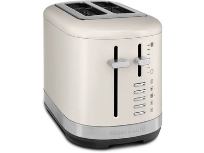 Broodrooster 2 sleuven Porcelain White