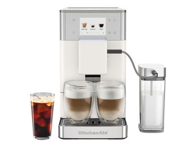 5KES8454EPL Volautomatische espressomachine met iced coffee Porcelain White