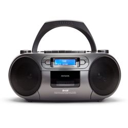 Aiwa BBTC-660DAB Draagbare CD/MP3/USB/TAPE/BT-speler met FM PLL-radio