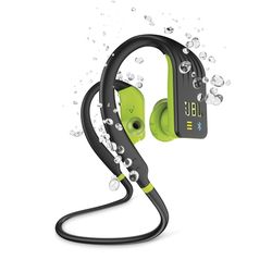 JBL Endurance Dive Zwart/Lime Groen 