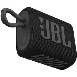 JBL JBL GO3 bluetooth speaker zwart