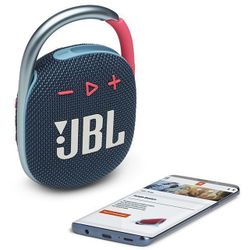 JBL CLIP 4 bluetooth speaker blauw/roze