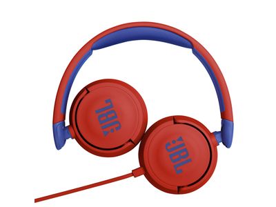 JR310 on-ear koptelefoon kids Rood