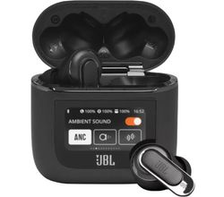 Tour Pro 2 volledig draadloze oordopjes met Noise Cancelling Black JBL