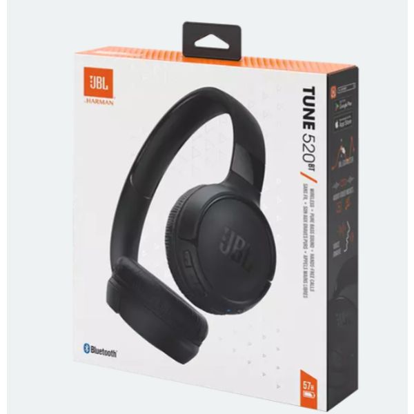 JBL Tune 520BT wireless on ear black