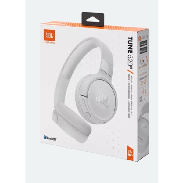 JBL Tune 520 BT (White)