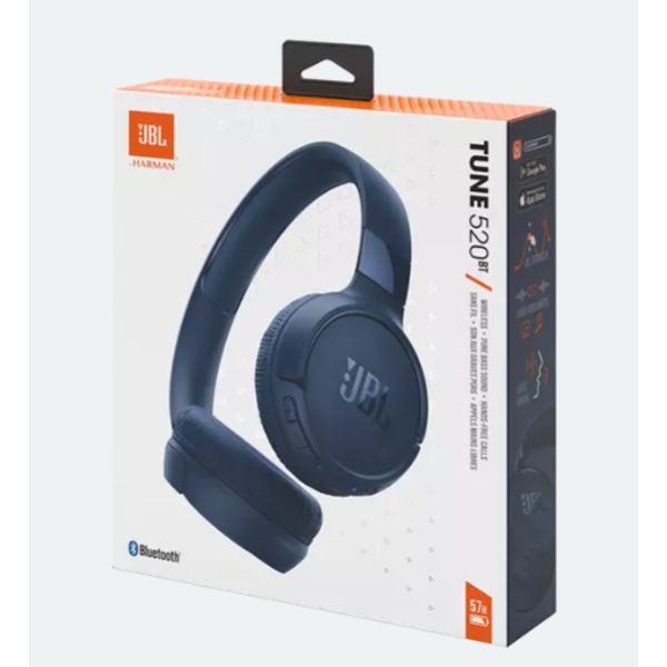 JBL Tune 520 BT wireless on ear Blue