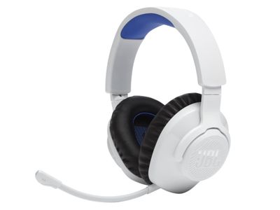 Quantum 360P console wireless draadloze over-ear console gamingheadset White/blue