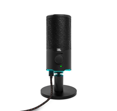 JBL condenser mic quantum stream black  JBL