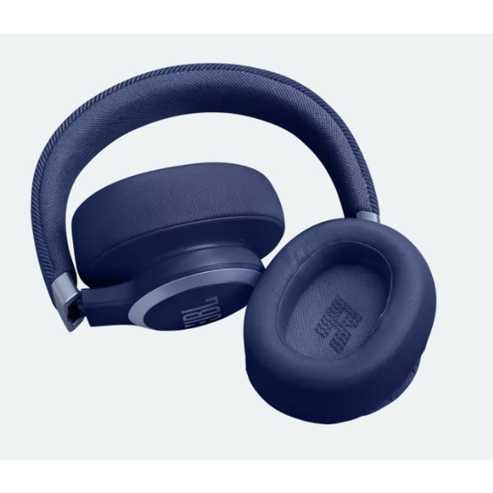 JBL Hoofdtelefoon - oortjes Live 770NC draadloos over-ear True adaptive Noise Cancelling Blue