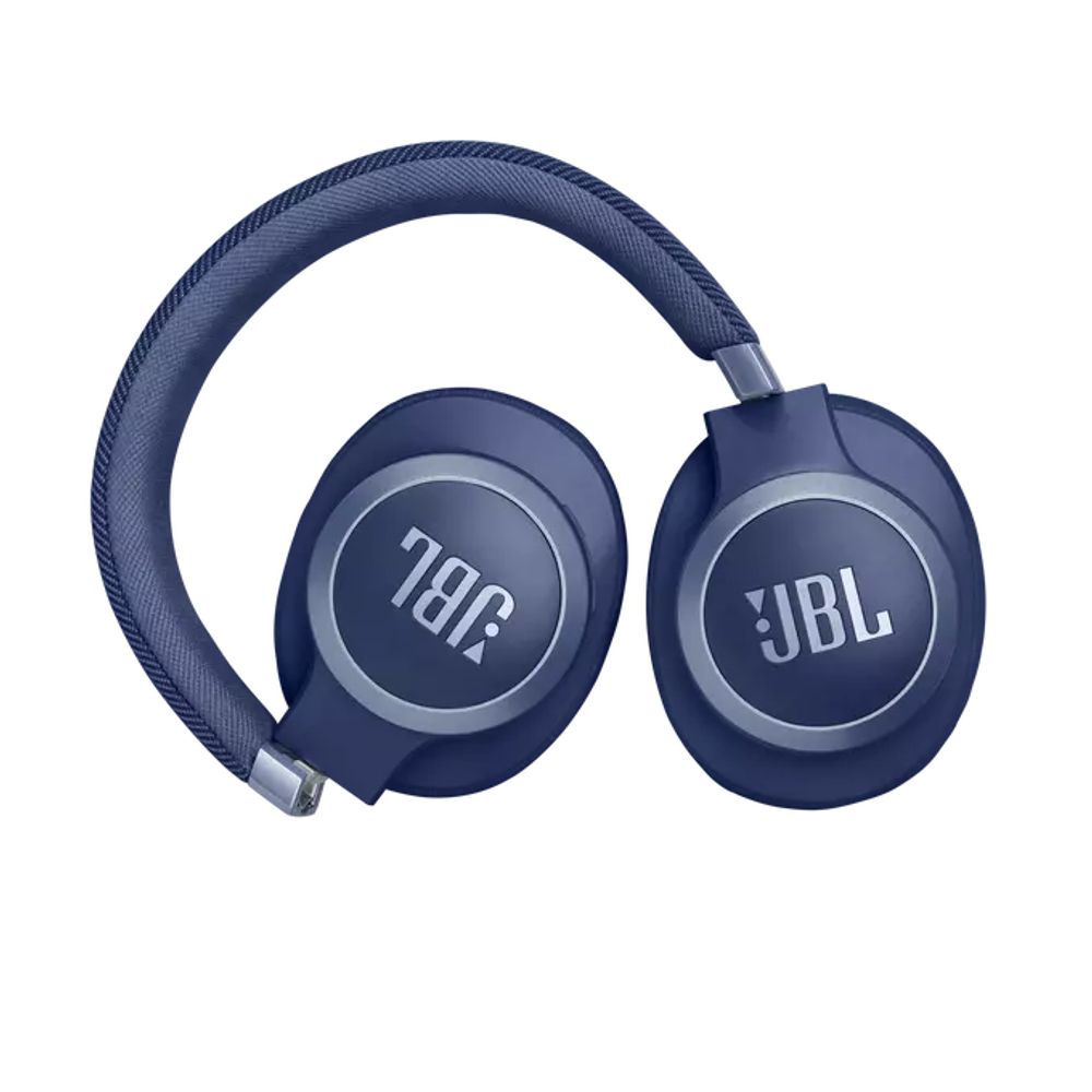 JBL Hoofdtelefoon - oortjes Live 770NC draadloos over-ear True adaptive Noise Cancelling Blue