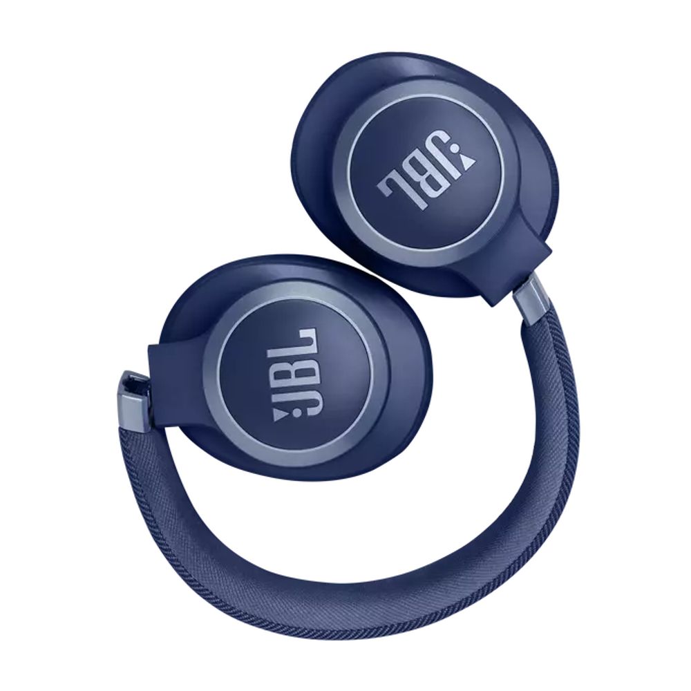 JBL Hoofdtelefoon - oortjes Live 770NC draadloos over-ear True adaptive Noise Cancelling Blue