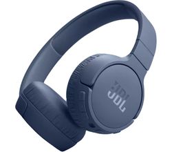 Tune 670NC Draadloze on-ear koptelefoon met adaptive Noise Cancelling Blue JBL