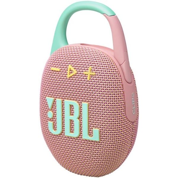 JBL Clip 5 Bluetooth Speaker Pink