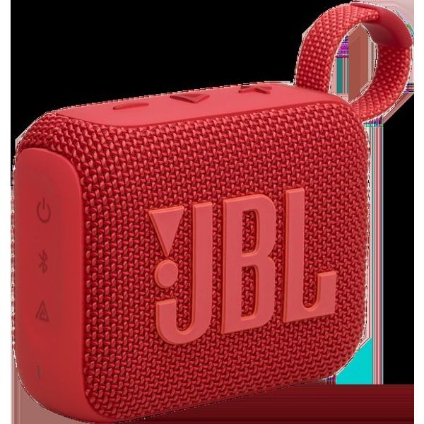 JBL Go 4 Bluetooth Speaker Red