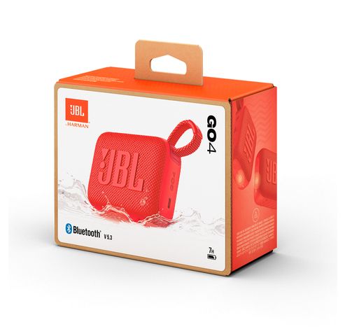 Go 4 Bluetooth Speaker Red  JBL