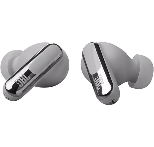 Live Beam3 True Wireless NC Earbuds Silver  JBL