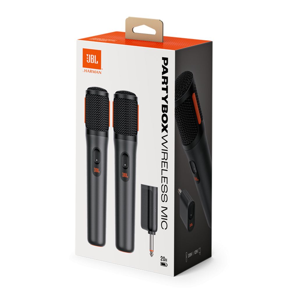 JBL Microfoon Partybox Wireless Mic 2x